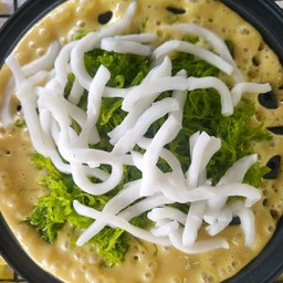 วาฟเฟิลไส้แตก (ร้านคูมะ)