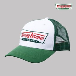 หมวกแก๊ป คริสปี้ครีม สีเขียว
