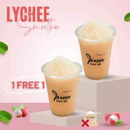 1 แถม 1 ลิ้นจี่สมูทตี้ #ลิ้นจี่ปั่น #304