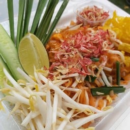 ผัดไทย ประตูหลัง มจษ.