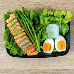 เจแปนีสสลัดแซลม่อนอโวคาโด้ (Keto)