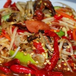 ส้มตำปูปลาร้า แซบสะใจ