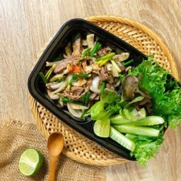 ยำเนื้อ usa ย่างแซ่บ Grilled Beef Salad 117