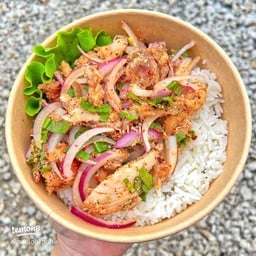 แม่หนึ่งข้าวไก่ทอดน้ำหวาน