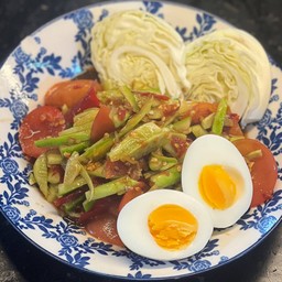 ตำแตงไข่ต้ม