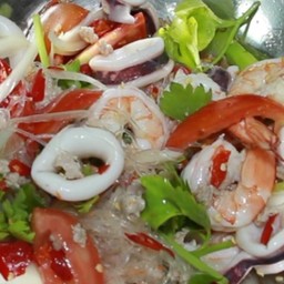 ยำวุ้นเส้น สดชื่น