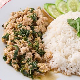กะเพราหมู