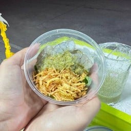Eat me more กุ้งเเช่น้ำปลา & นมหมีปั่น