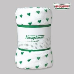 ผ้าห่ม คริสปี้ ครีม ฮาร์ท ดอท