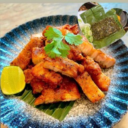 จิ้นทอดเชียงดาว จับคู่ น้ำพริกหนุ่ม