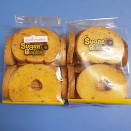 รสเนยน้ำตาล 1 ถุง - รสกระเทียม 1 ถุง