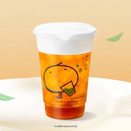 ชาดำเพียว ชีสครีม