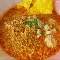 เกาเหลาหมูสับต้มยำน้ำข้น