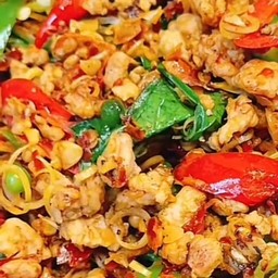 หมูสับคั่วนรก