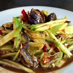 ตำมะม่วงปูปลาร้า