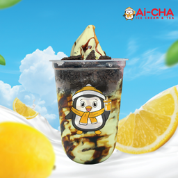 ไอศกรีมซันเดย์ช็อกโก้ครั้นช์เลมอน