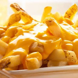 เฟรนฟรายส์ เขย่าผง ฟรีราดชีสดิป