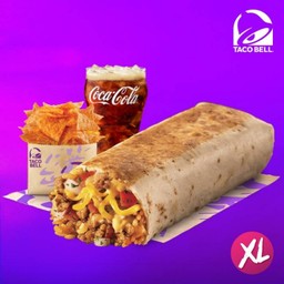 [อร่อยซ่ากับโค้ก] XL Grilled Stuft Burrito Combo