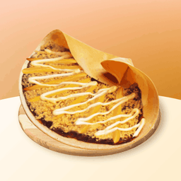 เครปหมูหย็องไส้กรอกพริกเผา