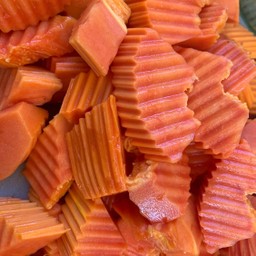 มะละกอ ฮอลแลนด์ ปอกพร้อมทาน