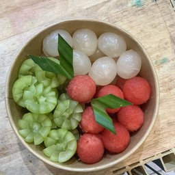 แตงโม+ลำไย+องุ่นไซมัส