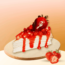เครปเค้ก เวรี่แฮปปี้สตรอว์เบอร์รี