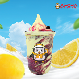 ไอศกรีมบลูเบอร์รีซันเดย์เลมอน