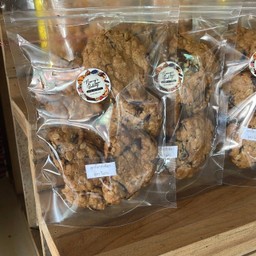 คุกกี้ดาร์ช๊อก ข้าวโอ๊ต สูตรวีแกน