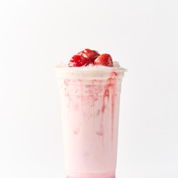 นมสดสตอเบอรี่