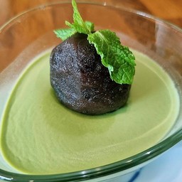 พุดดิ้งชาเขียว