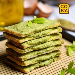 ปังกรอบเนยฟู รสชาเขียว
