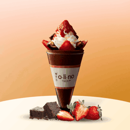 เครปเย็นสตรอว์เบอร์รี แบล็ค ฟอเรสท์