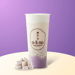 ชานมข้าวหอมทาโร่โมจิป๊อป เฟรปเป้ ครีมชีส