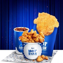 ไก่ใหญ่XXL+เอ็นไก่ทอด  Free Soft Drink 16 oz.
