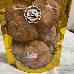 คุกกี้เนยสดงาดำ เม็ดมะม่วง