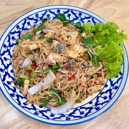 ยำขนมจีนปลาร้า