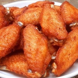 ปีกกลางไก่ทอดน้ำปลา 5 ชิ้น