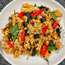 ข้าวผัดกระเพราหมู