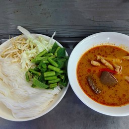 น้ำยาลาว+น้ำยากะทิไก่