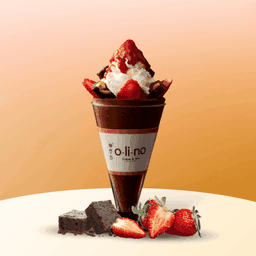 เครปเย็นสตรอว์เบอร์รี แบล็ค ฟอเรสท์