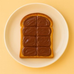 Nutella Toast (ปังปิ้งนูเทลล่า)