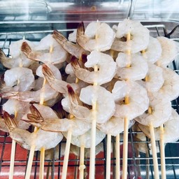 กุ้งขาวย่าง