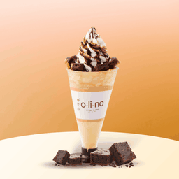 เครปเย็นบราวนี่ช็อกโก