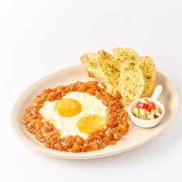 ไข่ลวกพอร์คโทเมโทซอส