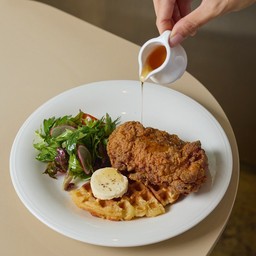 Chicken Mochi Waffle