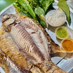 ปลาเผาหน้าแพ สาขาบางสวรรค์