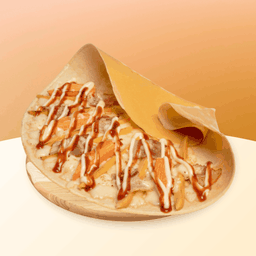 เครปไส้กรอกแฮมปูอัด