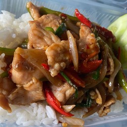 ผัดพริกสด