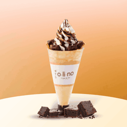 เครปเย็นบราวนี่ช็อกโก