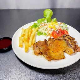 สเต็กสะโพกไก่สไปรซี่